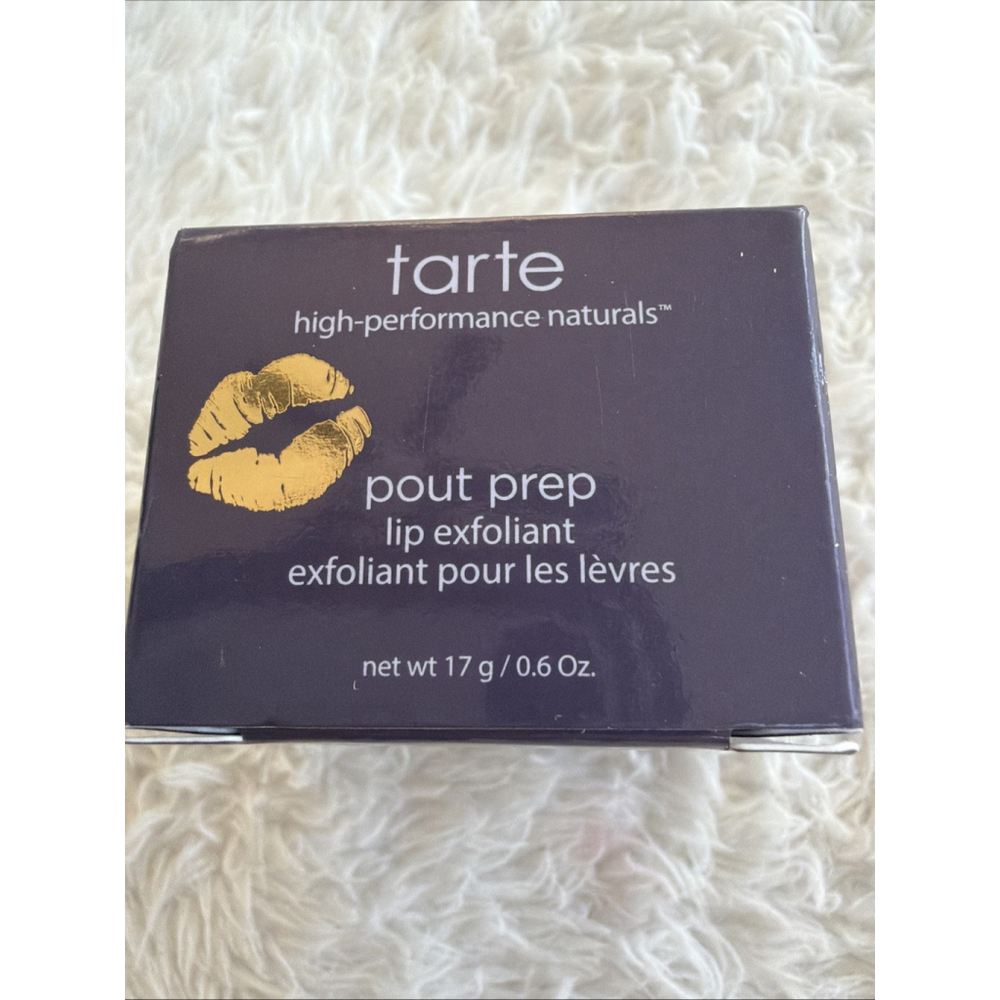 New Tarte Pout Prep Lip Exfoliant Full size 17 g/0.6 oz~Discontinued